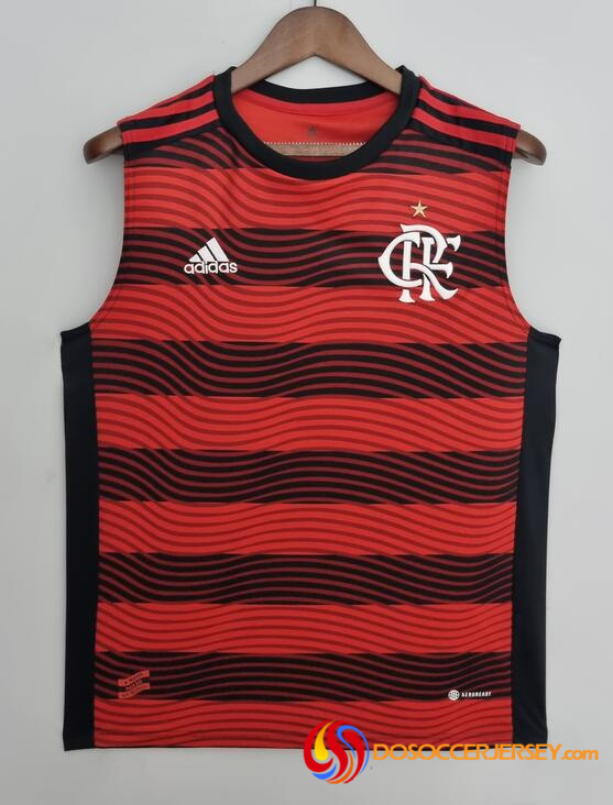 CR Flamengo 2022/23 Home Vest Shirt Soccer Jersey