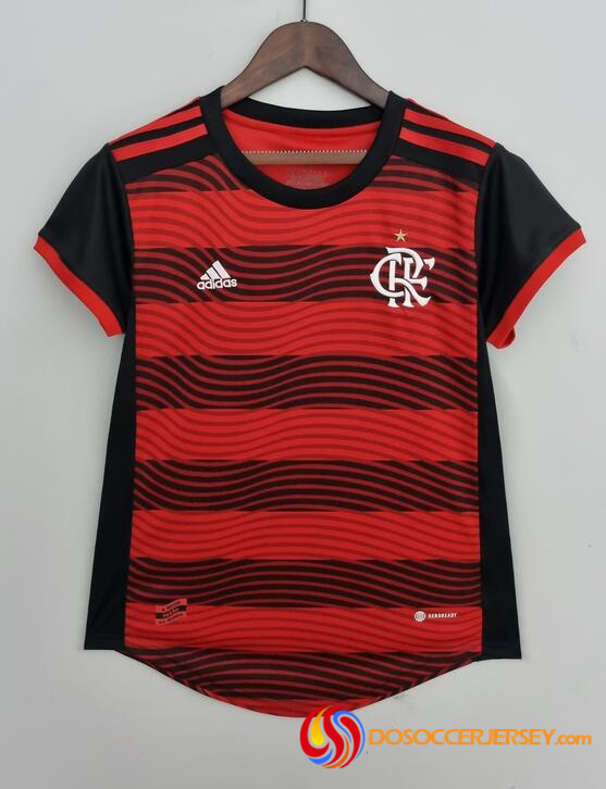 CR Flamengo 2022/23 Home Women Shirt Soccer Jersey