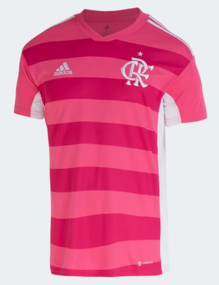 CR Flamengo 2022/23 Pink October Shirt Soccer Jersey
