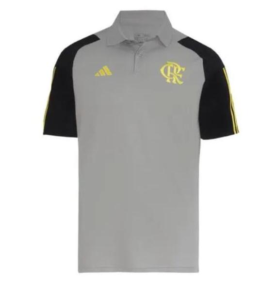 CR Flamengo 2024/25 Grey Polo Shirt