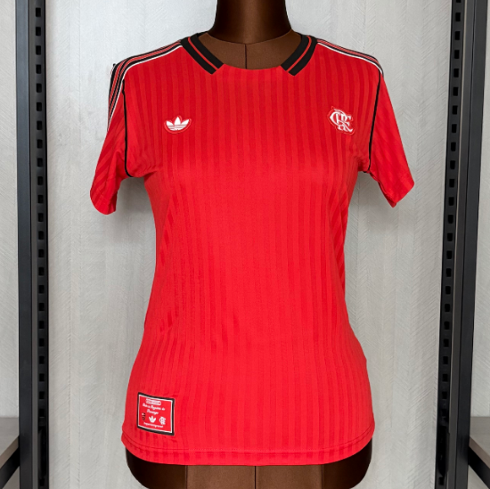 CR Flamengo 2025/26 Special Women Retro Red Shirt Soccer Jersey