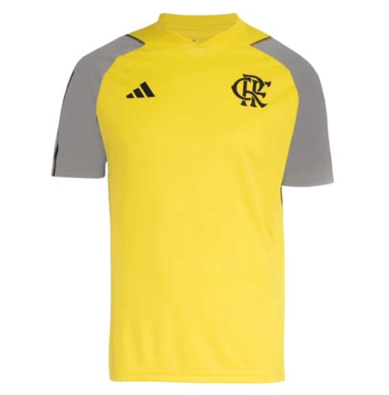 CR Flamengo 2024/25 Yellow Pre-Match Training Shirt