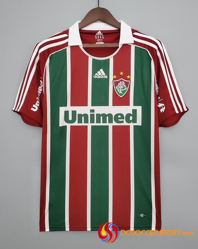 Fluminense 2008/09 Home Retro Soccer Jerseys Shirt