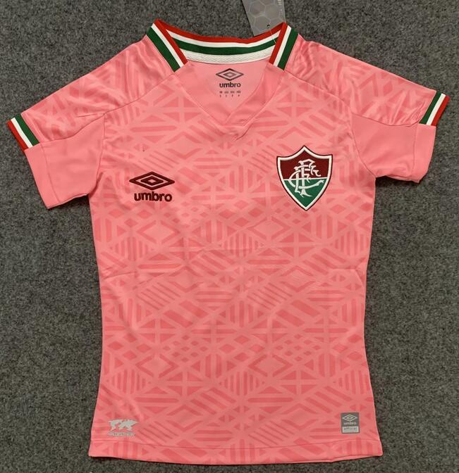 Fluminense 2022/23 Pink Women Shirt Soccer Jersey