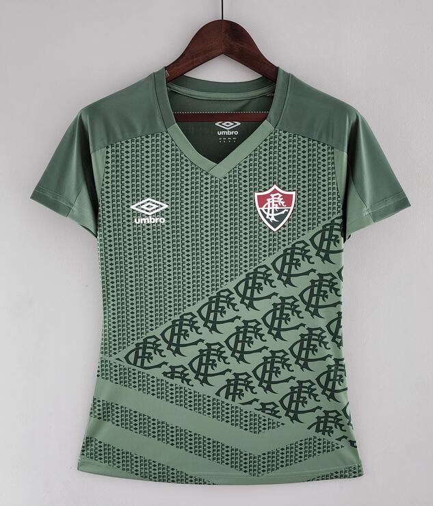 Fluminense 2022/23 Green Special Women Shirt Soccer Jersey