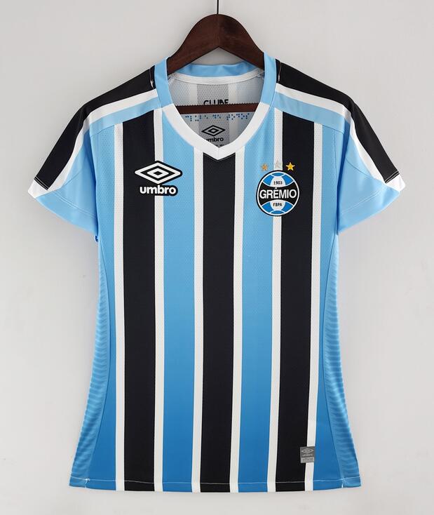Grêmio FBPA 2022/23 Home Women Shirt Soccer Jersey