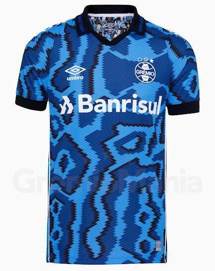 Grêmio FBPA 2021/22 Third Shirt Soccer Jersey