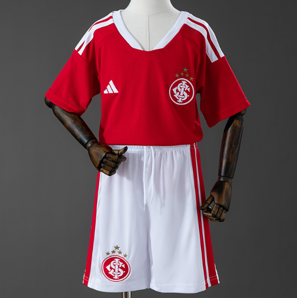 SC Internacional 2026/27 Home Kids Soccer Kits Children Shirt + Shorts