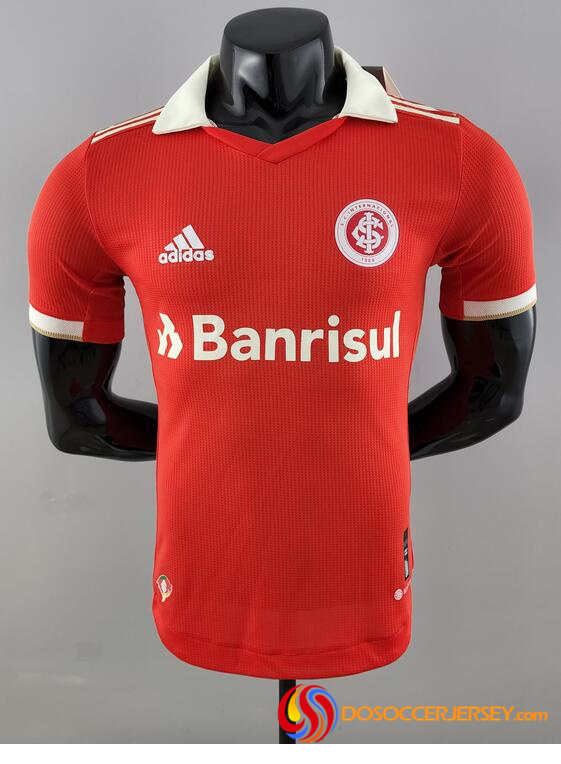 SC Internacional 2022/23 Home Match Version Shirt Soccer Jersey