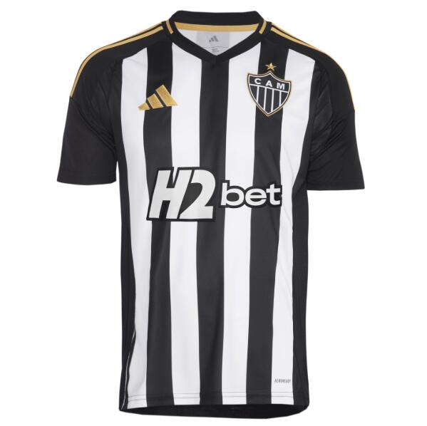 Atlético Mineiro 2025/26 Home Shirt Soccer Jersey & Sponsor