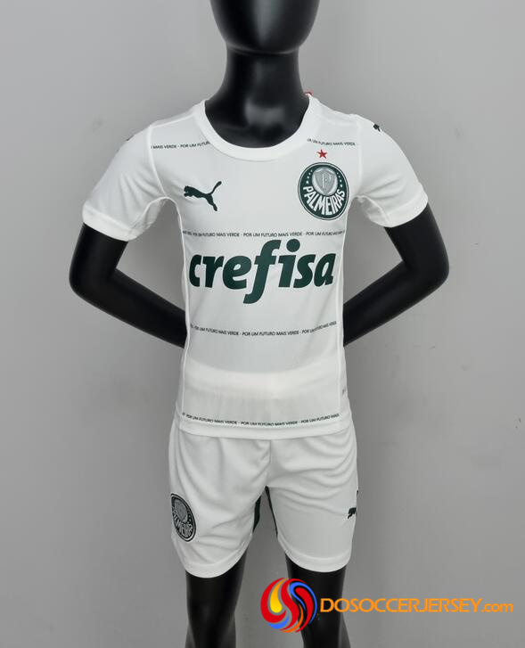Palmeiras 2022/23 Away Kids Soccer Jersey Suits Children Shirt + Shorts
