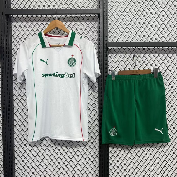 Camisa Palmeiras 2026/27 Away Kids Soccer Kits Youth Shirt + Shorts