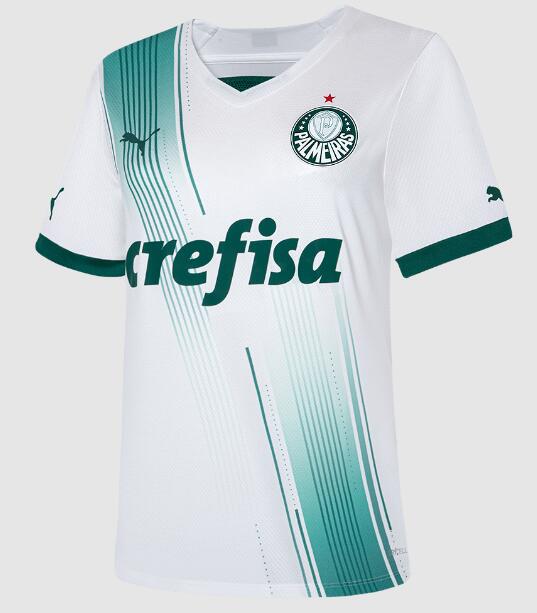 Camisa Palmeiras 2023/24 Away Women Shirt Soccer Jersey