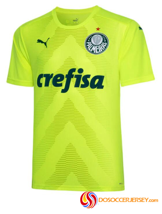 Camisa Palmeiras 2022/223 Goalkeeper Green Shirt Soccer Jersey
