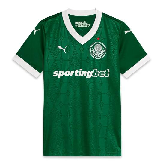 Camisa Palmeiras 2025/26 Home Women Shirt Soccer Jersey