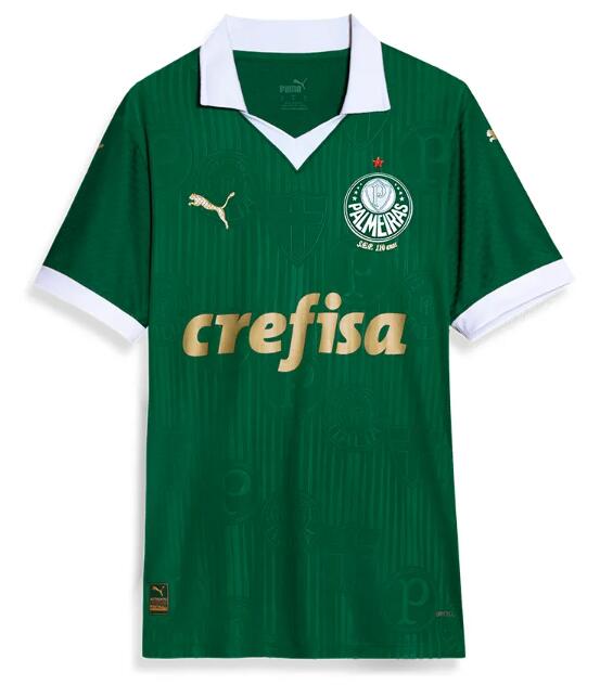 Camisa Palmeiras 2024/25 Home Women Shirt Soccer Jersey