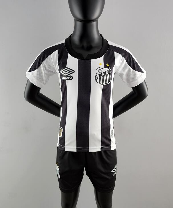 Santos FC 2022/23 Away Kids Soccer Children Kit