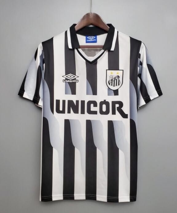 Santos FC 1998 Away FA Cup Retro Shirt Soccer Jersey