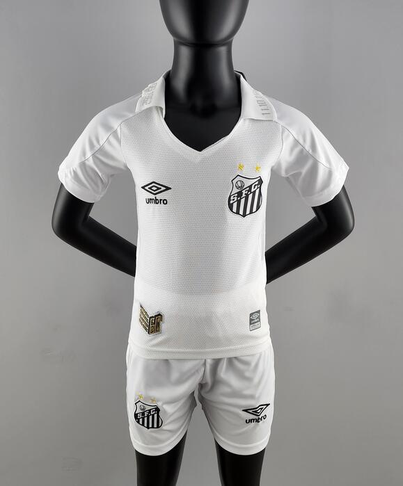 Santos FC 2022/23 Home Kids Soccer Children Kit
