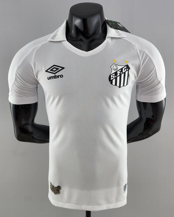 Santos FC 2022/23 Home Match Version Shirt Soccer Jersey