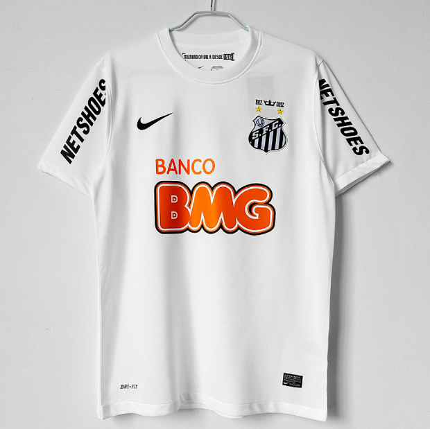 Santos 2012/13 Home Retro Shirt Soccer Jersey