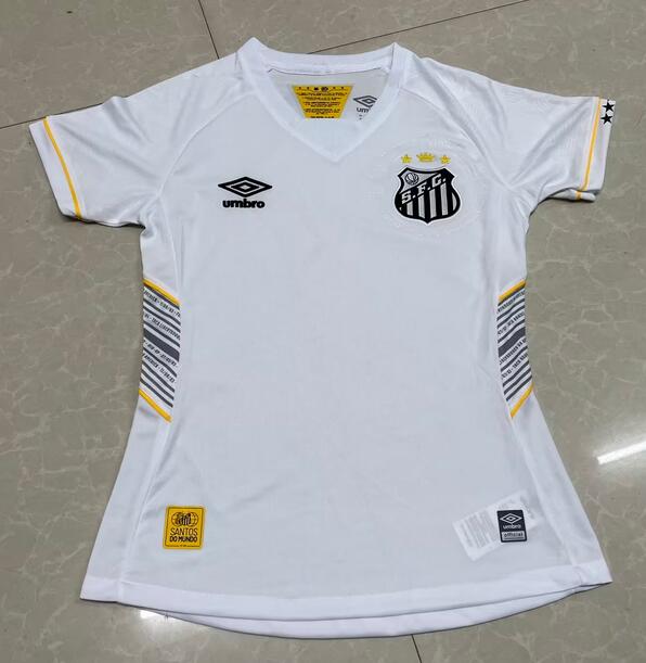 Santos FC 2023/24 Home Women Shirt Soccer Jersey