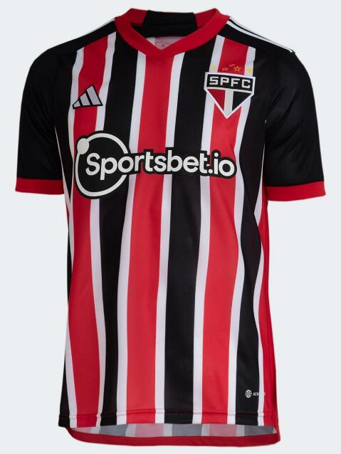 Sao Paulo FC 2023/24 Away Shirt Soccer Jersey
