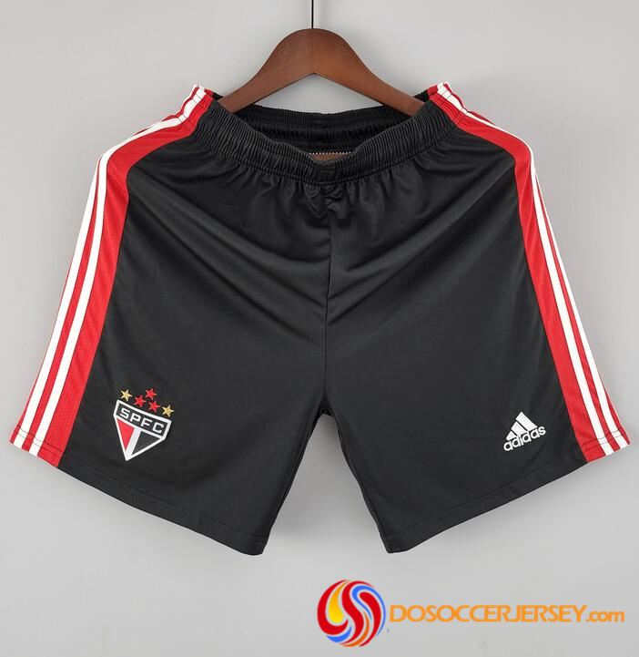 Sao Paulo FC 2022/23 Away Soccer Shorts