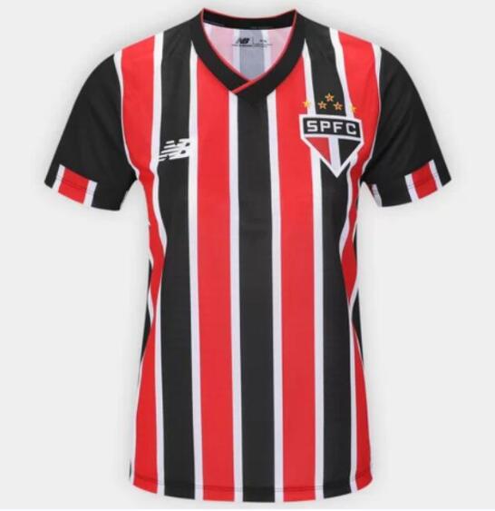 Sao Paulo FC 2024/25 Away Women Shirt Soccer Jersey