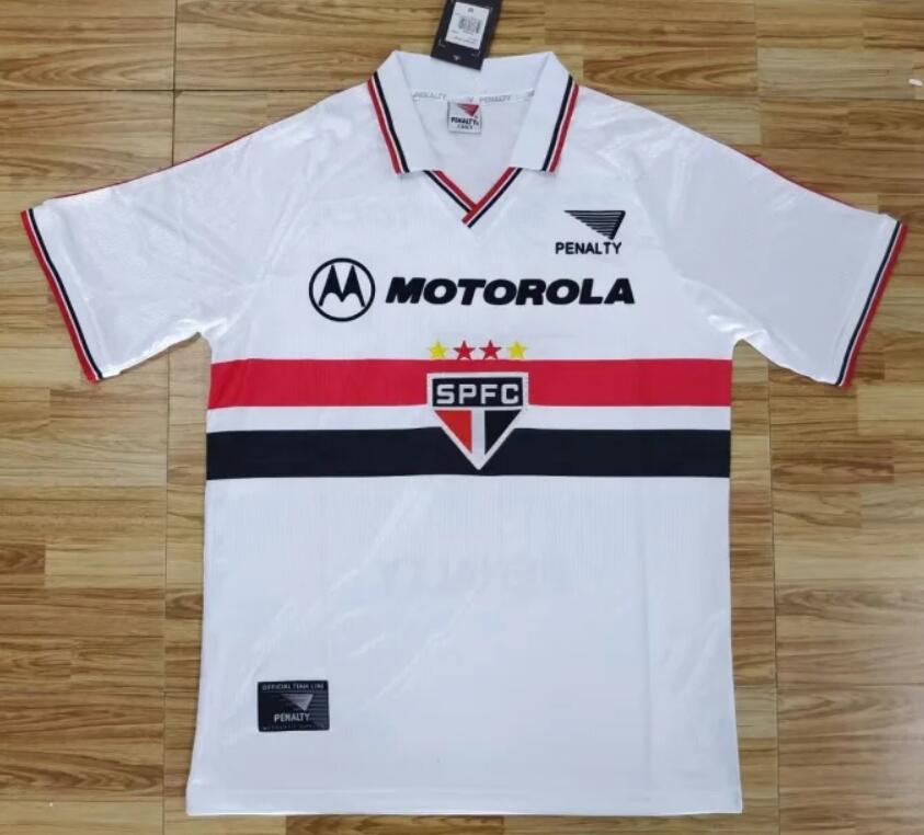Sao Paulo FC 2000/01 Home Retro Shirt Soccer Jersey