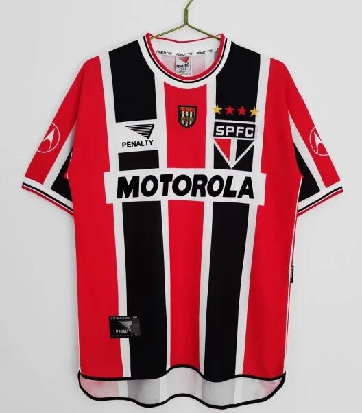 Sao Paulo FC 2000 Away Retro Shirt Soccer Jersey