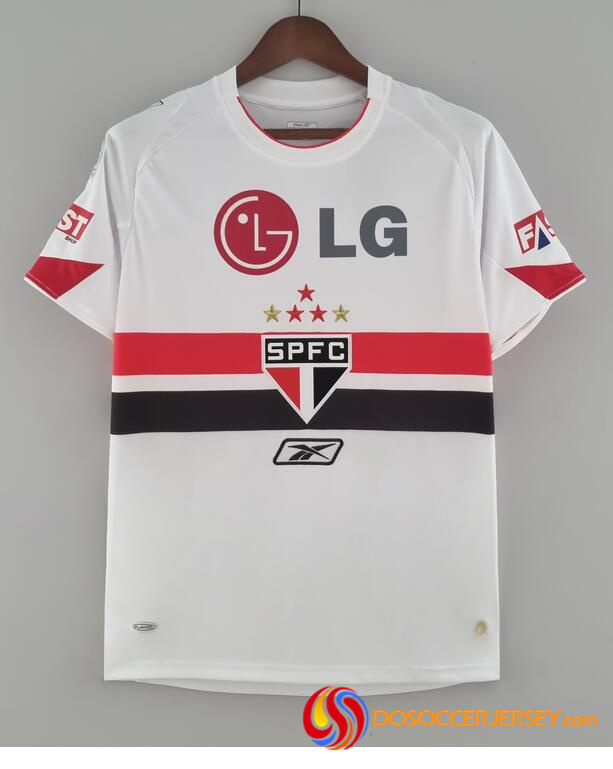 Sao Paulo FC 2006 Home Retro Shirt Soccer Jersey