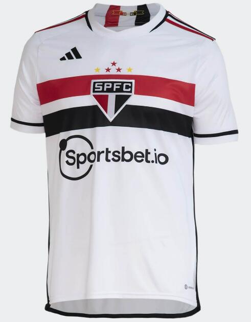 Sao Paulo FC 2023/24 Home Shirt Soccer Jersey