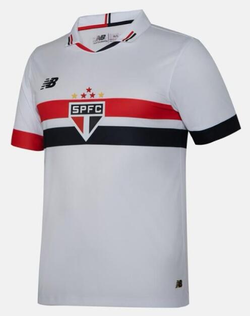 Sao Paulo FC 2024/25 Home Shirt Soccer Jersey
