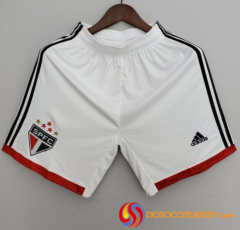 Sao Paulo FC 2022/23 Home Soccer Shorts