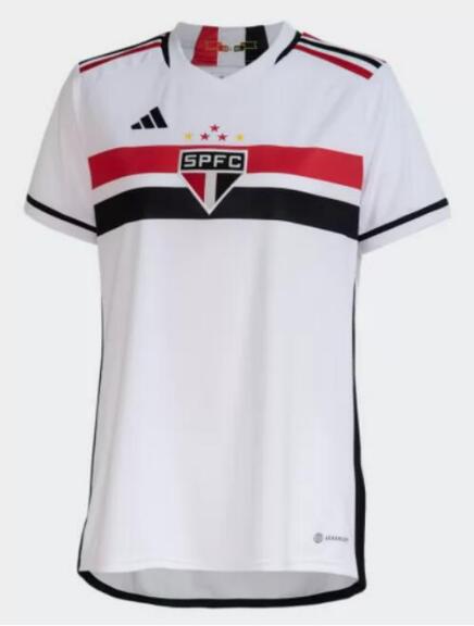 Sao Paulo FC 2023/24 Home Women Shirt Soccer Jersey