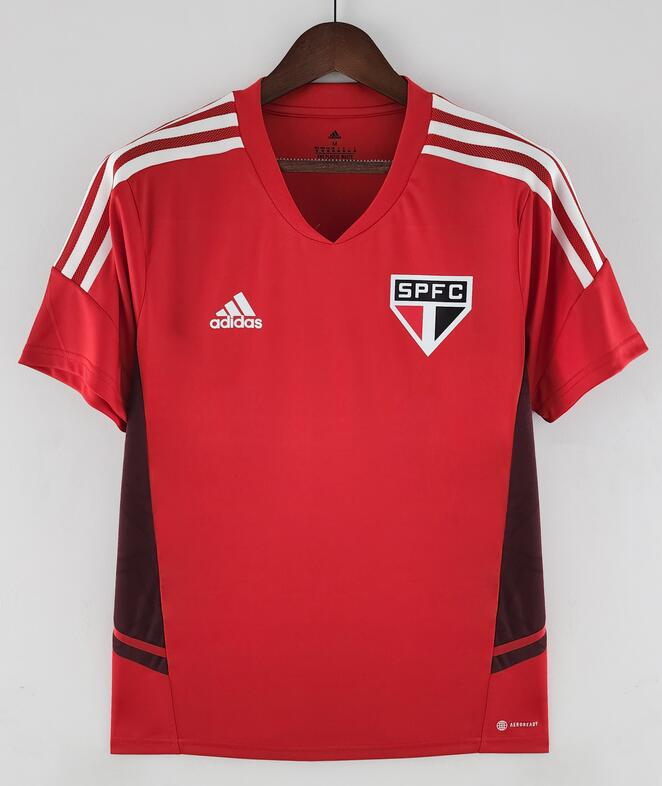Sao Paulo 2022/23 Red Training Shirt