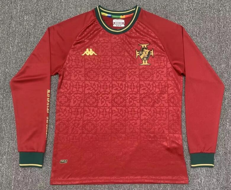 Vasco da Gama 2022/23 Goalkeeper Red Long Sleeved Shirt Soccer Jersey