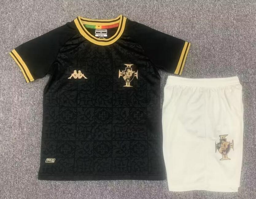 Vasco da Gama 2022/23 Goalkeeper Kids Soccer Kits Children Shirt and Shorts