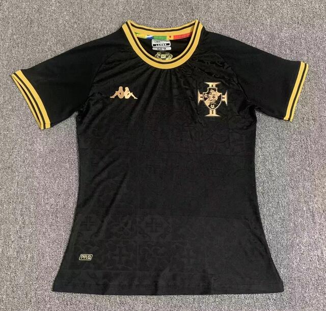 Vasco da Gama 2022/23 Goalkeeper Women Black Shirt Soccer Jersey