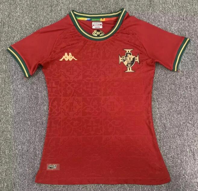 Vasco da Gama 2022/23 Goalkeeper Women Red Shirt Soccer Jersey