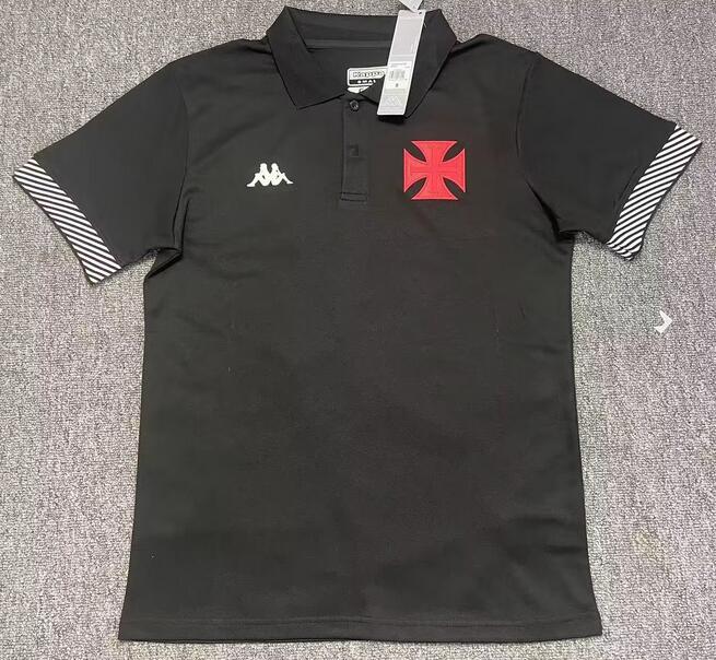 Vasco da Gama 2023/24 Black Polo Shirt