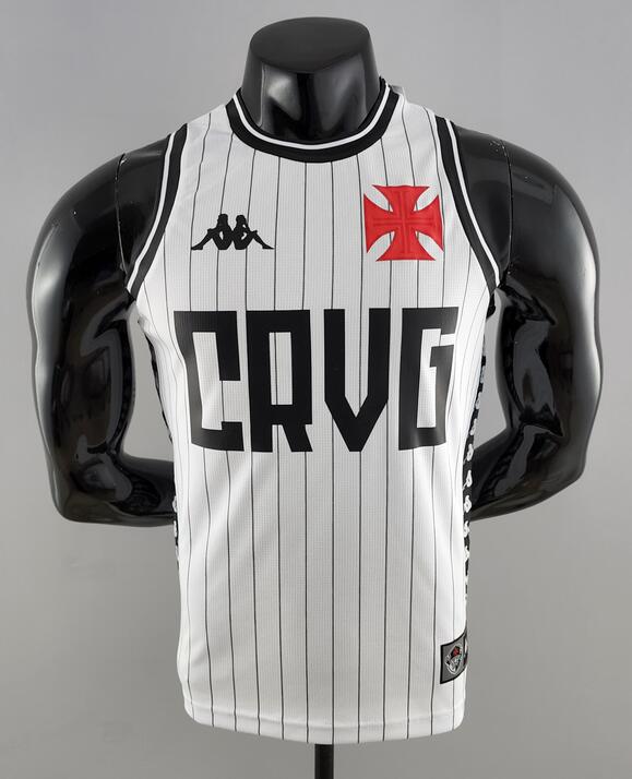 Vasco da Gama 2022/23 White Basketball Shirt