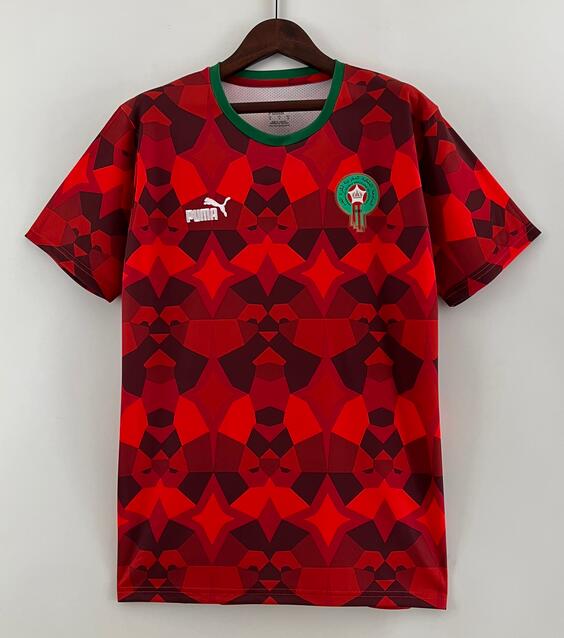 Morocco 2023/24 Home Shirt Soccer Jersey