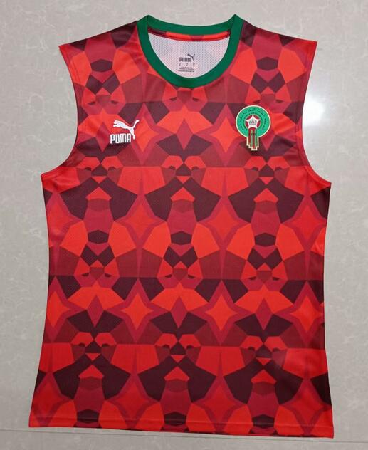 Morocco 2023/24 Home Vest Shirt Soccer Jersey
