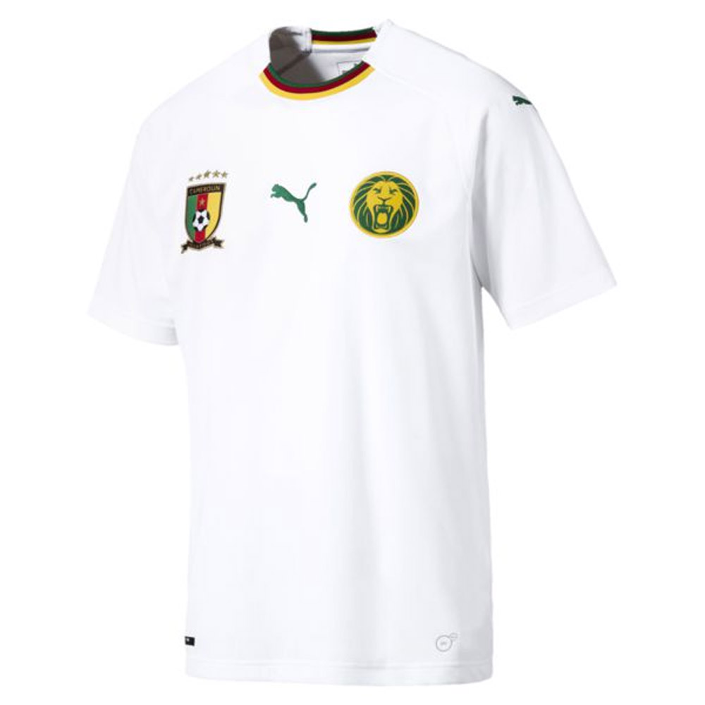 Cameroon 2018 World Cup Away Shirt Soccer Jersey