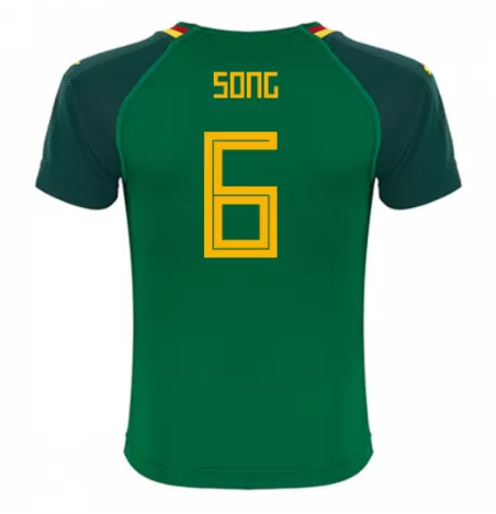 Cameroon 2018 World Cup Home Song Shirt Soccer Jersey