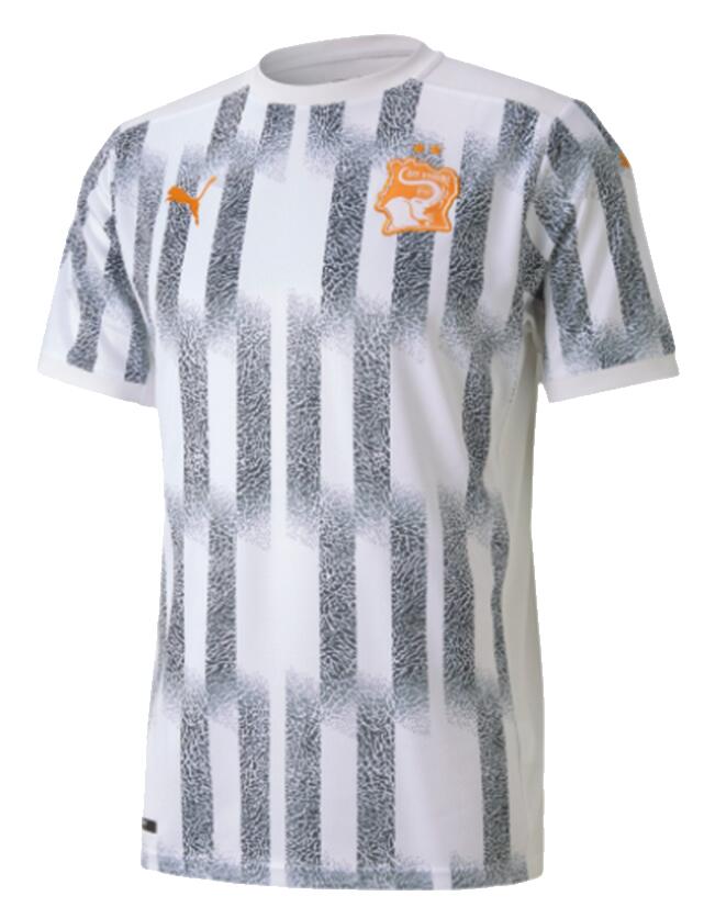 Cote d'Ivoire 2020/21 Away Shirt Soccer Jersey