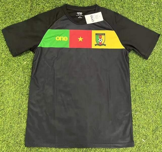 Cameroon 2022 World Cup Black Training Shirt