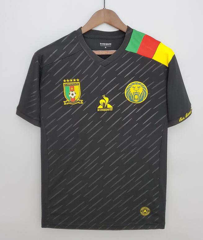 Cameroon 2022 Special Black Shirt Soccer Jersey